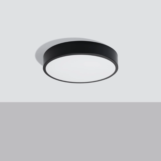 Plafon ONYX 40 czarny LED 3000K SL.1244 SOLLUX LIGHTING