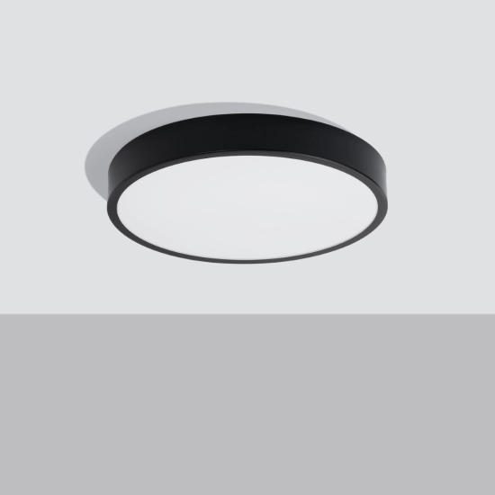 Plafon ONYX 50 czarny LED 3000K SL.1246 SOLLUX LIGHTING
