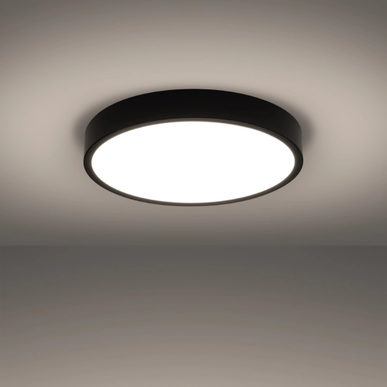 Plafon ONYX 50 czarny LED 3000K SL.1246 SOLLUX LIGHTING