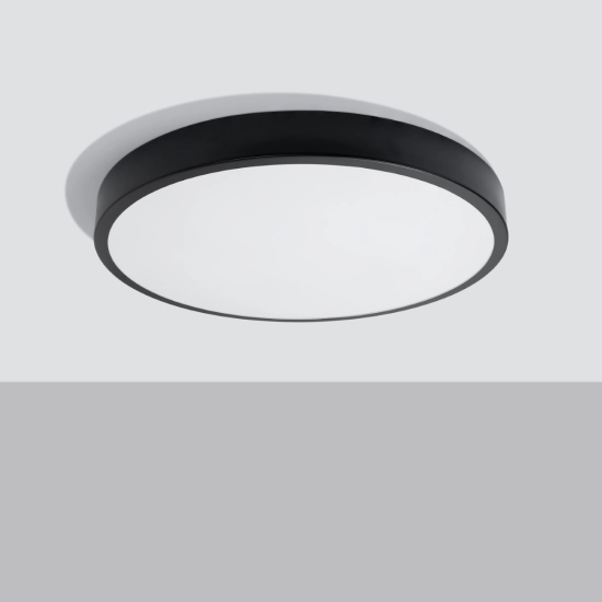 Plafon ONYX 60 czarny LED 3000K SL.1248 SOLLUX LIGHTING