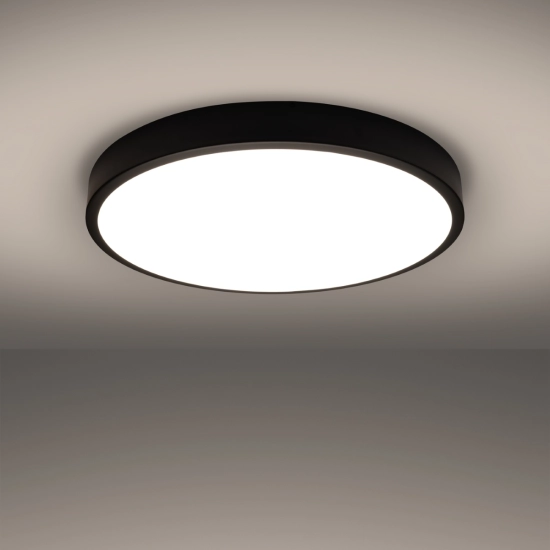 Plafon ONYX 60 czarny LED 3000K SL.1248 SOLLUX LIGHTING