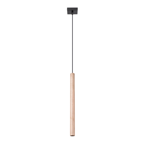 Lampa wisząca PASTELO 1 drewno SL.1266 SOLLUX LIGHTING