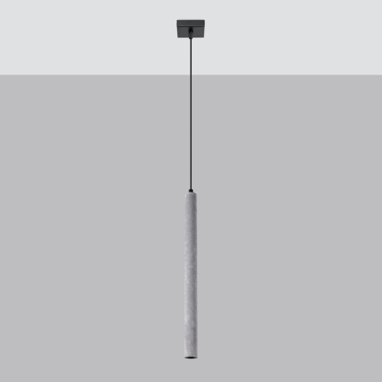 Lampa wisząca PASTELO 1 beton SL.1271 SOLLUX LIGHTING
