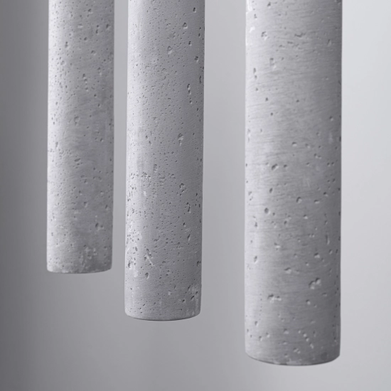 Lampa wisząca PASTELO 3L beton SL.1272 SOLLUX LIGHTING