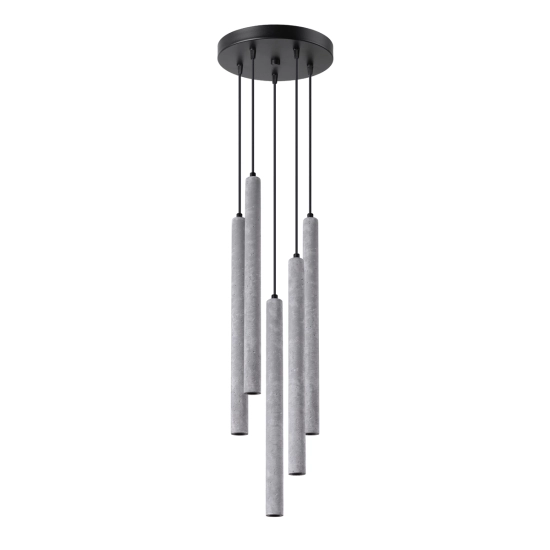 Lampa wisząca PASTELO 5P beton SL.1275 SOLLUX LIGHTING