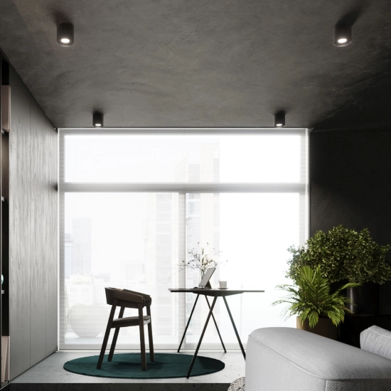 Plafon MIKA czarny SL.1281 SOLLUX LIGHTING