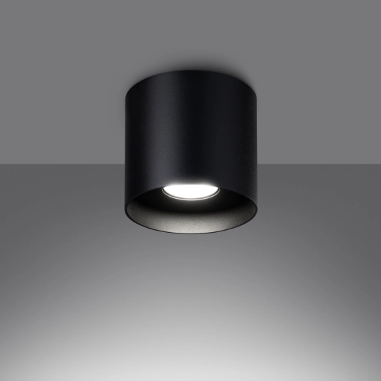 Plafon MIKA czarny SL.1281 SOLLUX LIGHTING