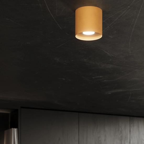 Plafon MIKA złoty SL.1283 SOLLUX LIGHTING