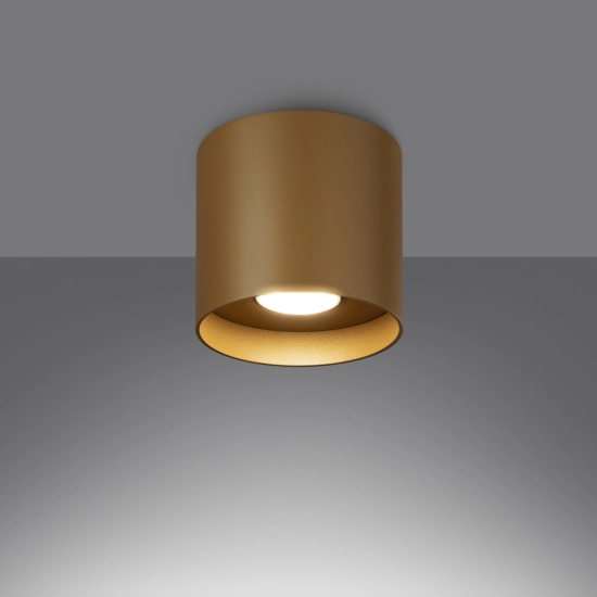 Plafon MIKA złoty SL.1283 SOLLUX LIGHTING