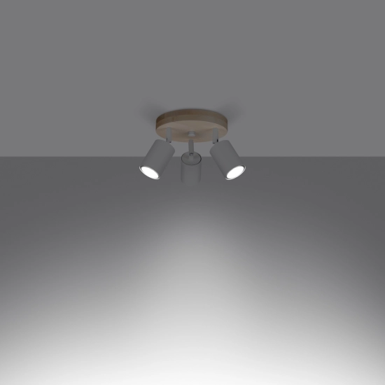 Plafon VERDO 3P biały SL.1287 SOLLUX LIGHTING