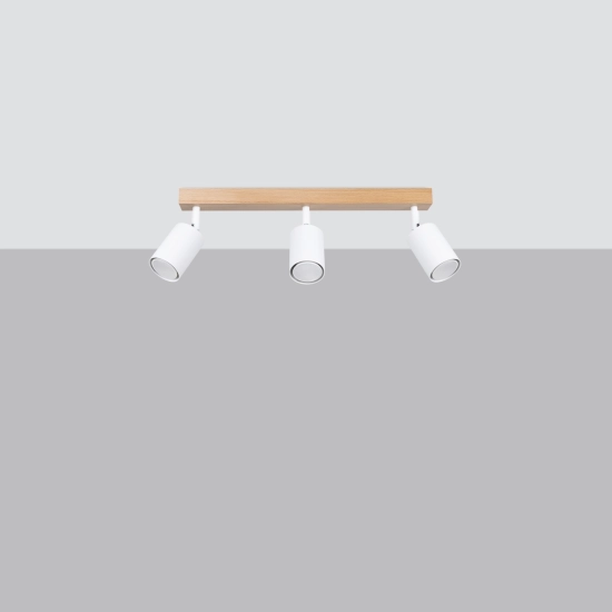 Plafon VERDO 3L biały SL.1288 SOLLUX LIGHTING