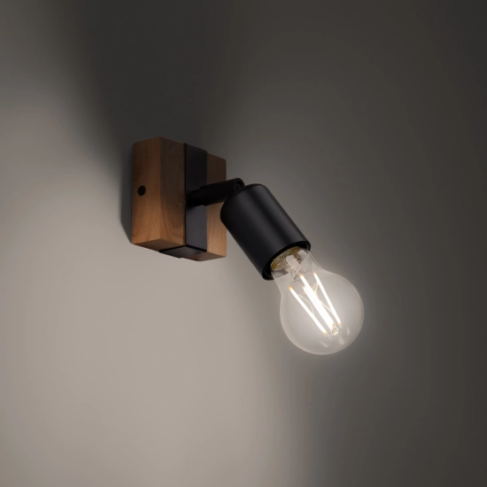 Kinkiet ZUCA czarny SL.1295 SOLLUX LIGHTING