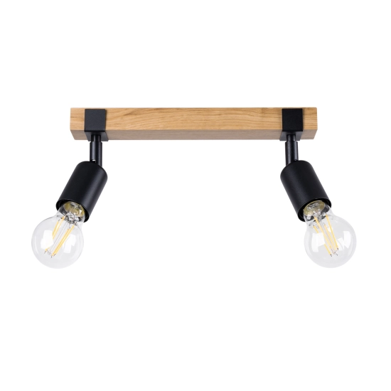 Plafon ZUCA 2 czarny SL.1296 SOLLUX LIGHTING