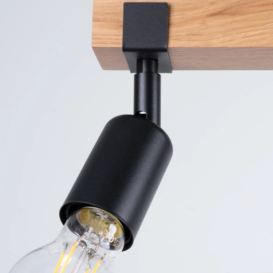 Plafon ZUCA 3 czarny SL.1297 SOLLUX LIGHTING