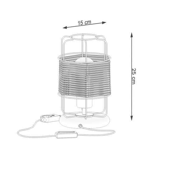 Lampa biurkowa GIZUR SL.1302 SOLLUX LIGHTING