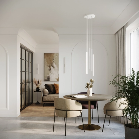 Lampa wisząca PASTELO 2 biała SL.1303 SOLLUX LIGHTING