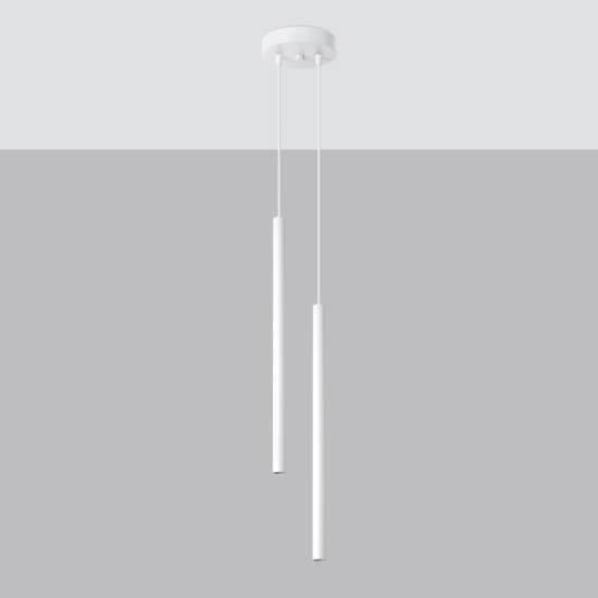 Lampa wisząca PASTELO 2 biała SL.1303 SOLLUX LIGHTING
