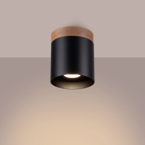 Plafon RIF czarny SL.1349 SOLLUX LIGHTING
