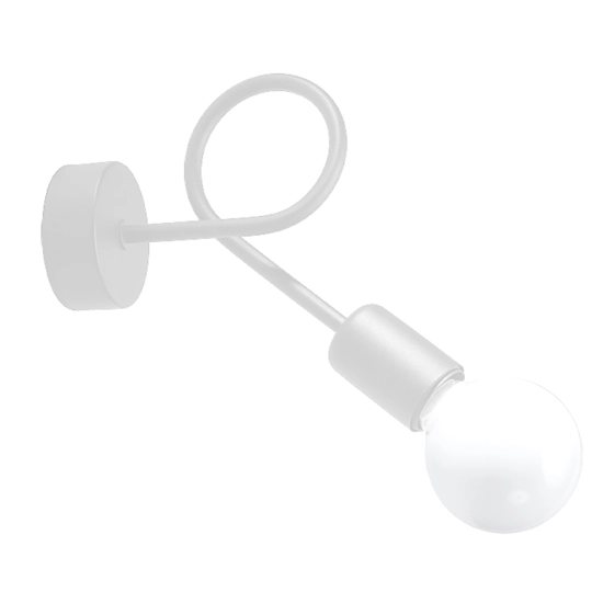 Kinkiet LOOP biały SL.1430 SOLLUX LIGHTING