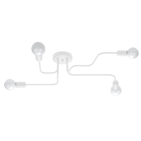 Żyrandol VECTOR 4 biały SL.1442 SOLLUX LIGHTING