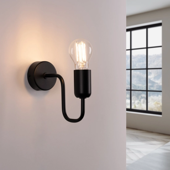 Kinkiet VECTOR czarny SL.1445 SOLLUX LIGHTING
