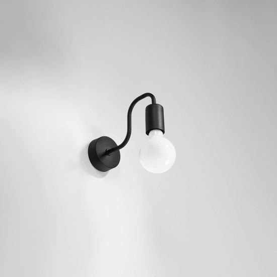 Kinkiet VECTOR czarny SL.1445 SOLLUX LIGHTING