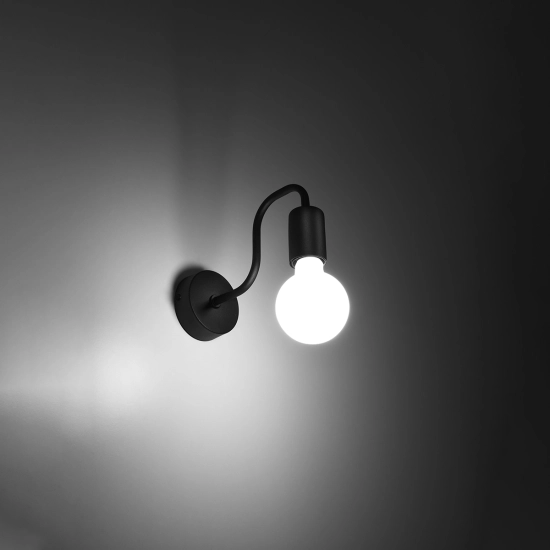 Kinkiet VECTOR czarny SL.1445 SOLLUX LIGHTING
