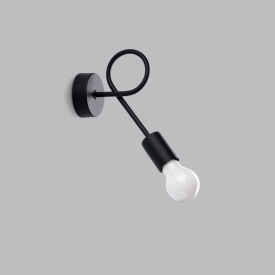 Kinkiet LEVAR czarny SL.1454 SOLLUX LIGHTING
