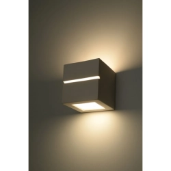 Kinkiet ceramiczny Kostka LEO LINE SL.0230 SOLLUX LIGHTING