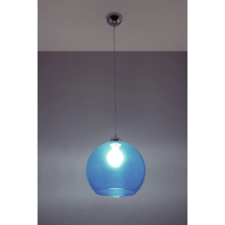 Lampa Wisząca BALL Błękitny SL.0251 SOLLUX LIGHTING