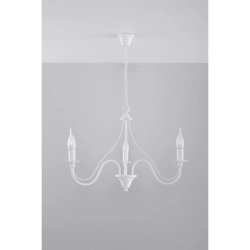 Lampa Wisząca MINERWA 3 Biały SL.0213 SOLLUX LIGHTING
