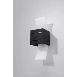 Kinkiet LORETO Czarny SL.0201 Sollux Lighting