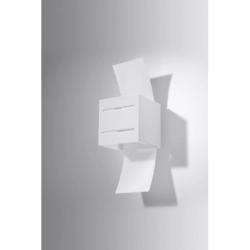 Kinkiet LORETO Biały SL.0203 Sollux Lighting
