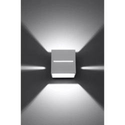 Kinkiet LOBO Biały SL.0206 Sollux Lighting