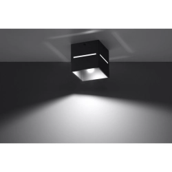Plafon LOBO Czarny SL.0207 Sollux Lighting