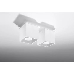 Plafon Quad 2 Biały kostka SL.0065 SOLLUX LIGHTING