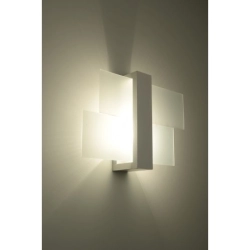 Kinkiet FENIKS 1 w kolorze białym SL.0079 SOLLUX LIGHTING