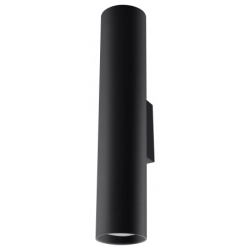 Kinkiet LAGOS 2 Czarny SL.0330 SOLLUX LIGHTING