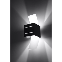 Kinkiet LORETO Czarny SL.0201 Sollux Lighting