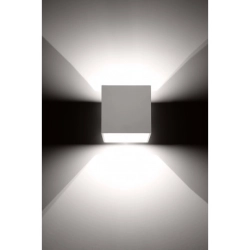 Kinkiet Quad Biały kostka SL.0059 SOLLUX LIGHTING