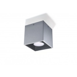 Lampa Sufitowa Downlight Quad Szara SL.0024 SOLLUX LIGHTING