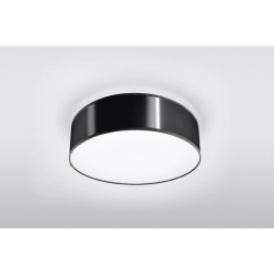 Lampa Sufitowa Plafon ARENA 35 Czarna SL.0121 SOLLUX LIGHTING