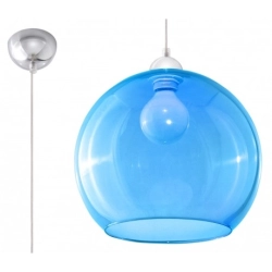 Lampa Wisząca BALL Błękitny SL.0251 SOLLUX LIGHTING