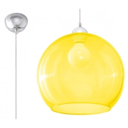 Lampa Wisząca BALL Żółty SL.0252 SOLLUX LIGHTING