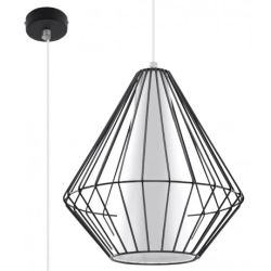 Lampa wisząca DEMI Czarna SL.0298 SOLLUX LIGHTING