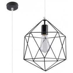 Lampa Wisząca GASPARE Czarna SL.0291 SOLLUX LIGHTING