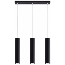 Lampa Wisząca LAGOS 3 Czarny SL.0329 SOLLUX LIGHTING