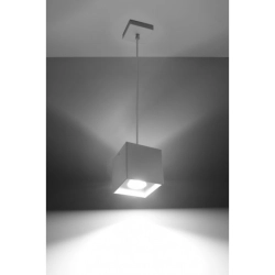 Lampa wisząca Quad Biały kostka SL.0062 SOLLUX LIGHTING