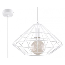 Lampa wisząca UMBERTO Biała SL.0293 SOLLUX LIGHTING