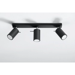 Listwa Spot Plafon RING 3 czarny SL.0093 SOLLUX LIGHTING